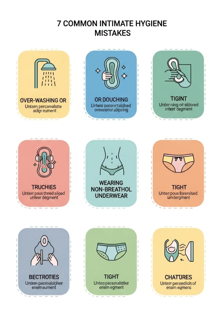 7 помилок інтимної гігієни, яких варто уникати: ілюстрація